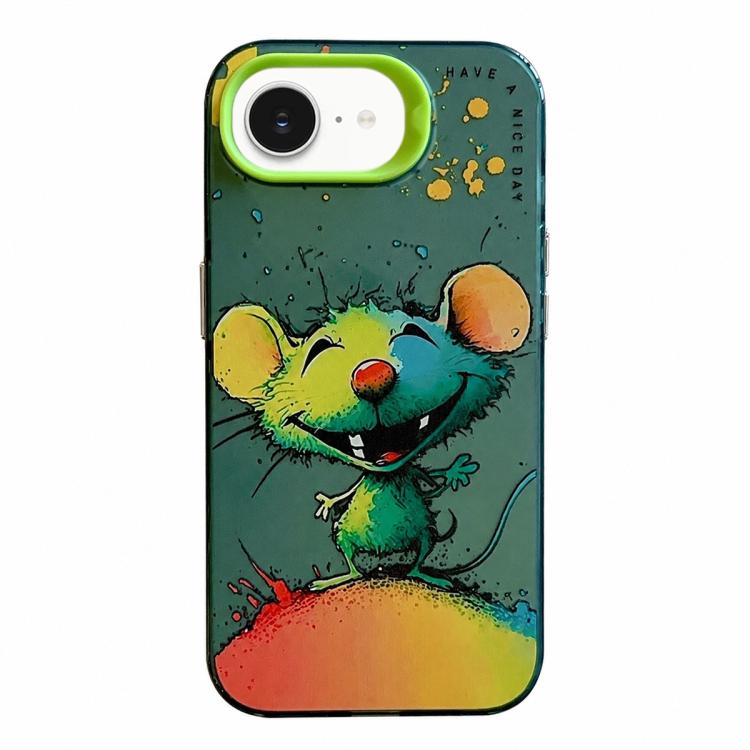 Animal Pattern Oil Painting Series PC + TPU Phone Case, For iPhone 14 Pro, For iPhone 14 Pro Max, For iPhone 7 / 8 / SE 2020