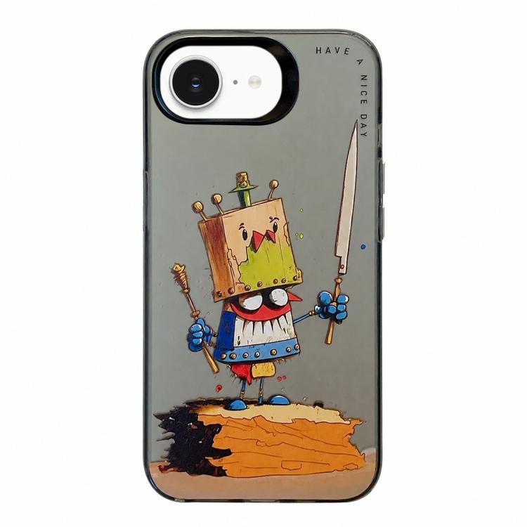 Animal Pattern Oil Painting Series PC + TPU Phone Case, For iPhone 14 Pro, For iPhone 14 Pro Max, For iPhone 7 / 8 / SE 2020