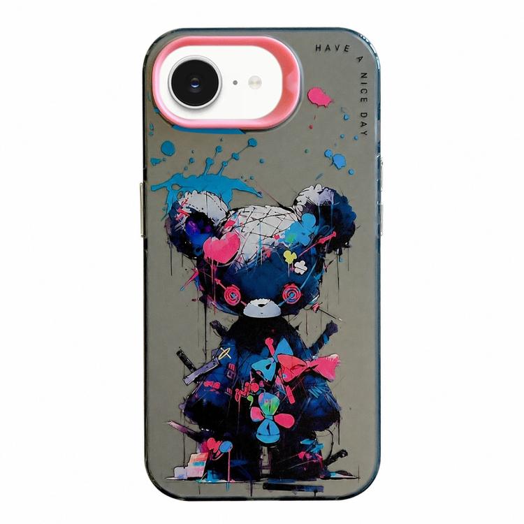 Animal Pattern Oil Painting Series PC + TPU Phone Case, For iPhone 14 Pro, For iPhone 14 Pro Max, For iPhone 7 / 8 / SE 2020