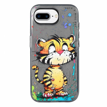Coque de téléphone PC + TPU motif animal, pour iPhone XR, pour iPhone XS Max, pour iPhone 7 Plus / 8 Plus