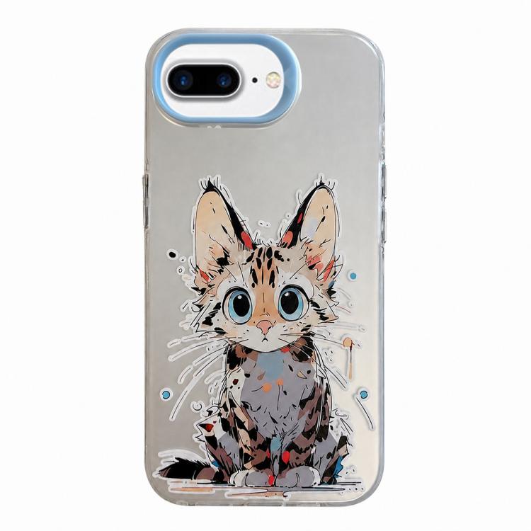 Coque de téléphone PC + TPU motif animal, pour iPhone XR, pour iPhone XS Max, pour iPhone 7 Plus / 8 Plus