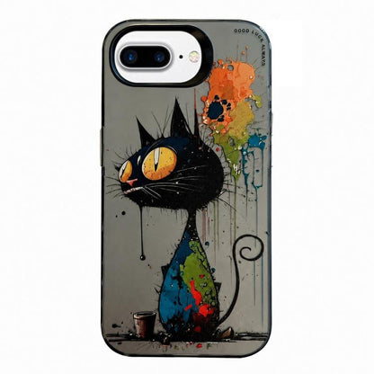 Coque de téléphone PC + TPU motif animal, pour iPhone XR, pour iPhone XS Max, pour iPhone 7 Plus / 8 Plus