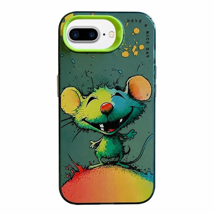 Coque de téléphone PC + TPU motif animal, pour iPhone XR, pour iPhone XS Max, pour iPhone 7 Plus / 8 Plus