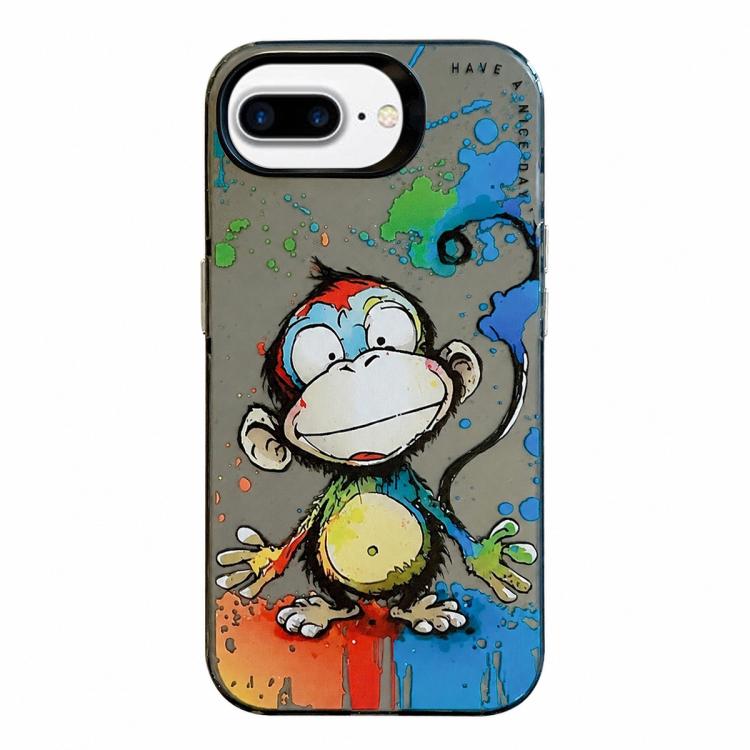 Coque de téléphone PC + TPU motif animal, pour iPhone XR, pour iPhone XS Max, pour iPhone 7 Plus / 8 Plus