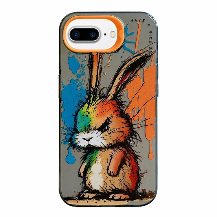 Coque de téléphone PC + TPU motif animal, pour iPhone XR, pour iPhone XS Max, pour iPhone 7 Plus / 8 Plus