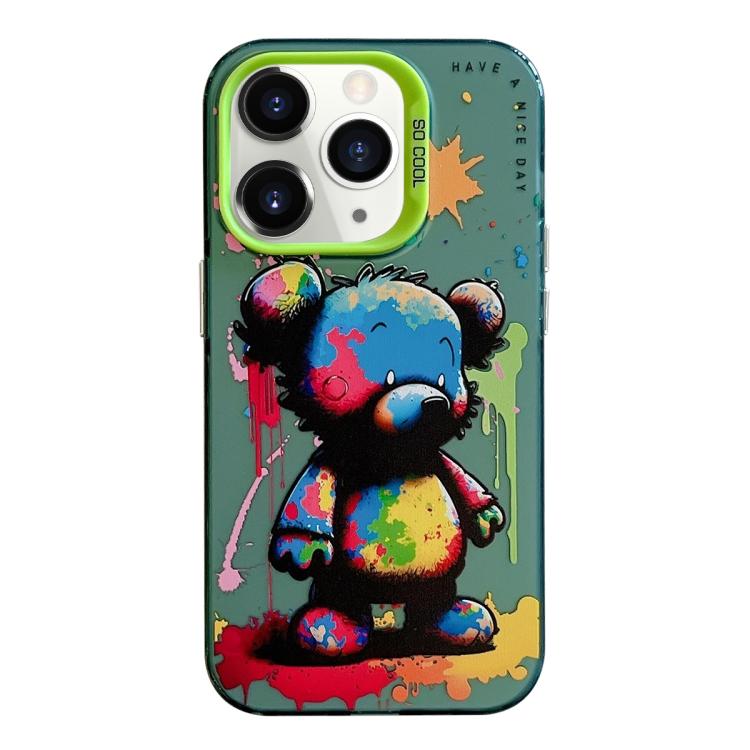 Animal Pattern Oil Painting Series PC + TPU Phone Case, For iPhone 11, For iPhone 11 Pro, For iPhone X / XS