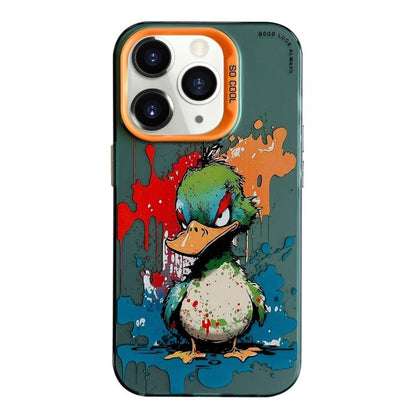 Animal Pattern Oil Painting Series PC + TPU Phone Case, For iPhone 11, For iPhone 11 Pro, For iPhone X / XS