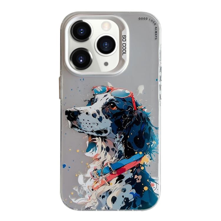 Animal Pattern Oil Painting Series PC + TPU Phone Case, For iPhone 11, For iPhone 11 Pro, For iPhone X / XS