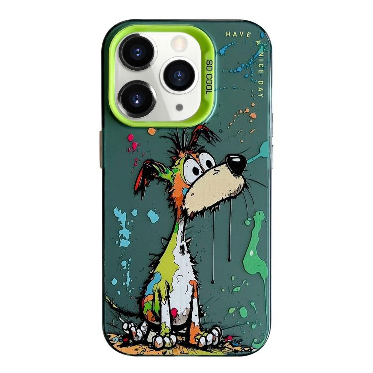 Animal Pattern Oil Painting Series PC + TPU Phone Case, For iPhone 11, For iPhone 11 Pro, For iPhone X / XS