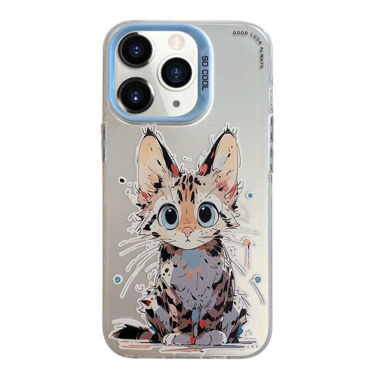 Animal Pattern Oil Painting Series PC + TPU Phone Case, For iPhone 11, For iPhone 11 Pro, For iPhone X / XS