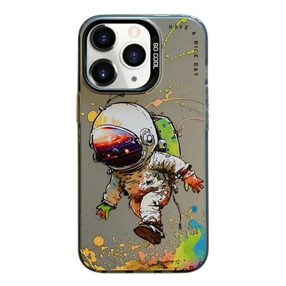 Animal Pattern Oil Painting Series PC + TPU Phone Case, For iPhone 11, For iPhone 11 Pro, For iPhone X / XS