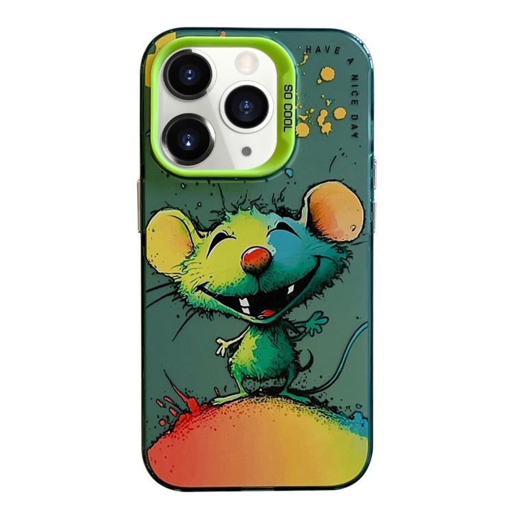 Animal Pattern Oil Painting Series PC + TPU Phone Case, For iPhone 11, For iPhone 11 Pro, For iPhone X / XS