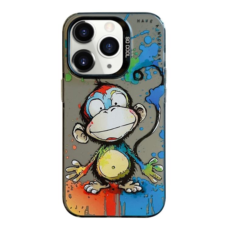 Animal Pattern Oil Painting Series PC + TPU Phone Case, For iPhone 11, For iPhone 11 Pro, For iPhone X / XS