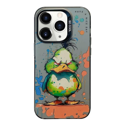 Animal Pattern Oil Painting Series PC + TPU Phone Case, For iPhone 11, For iPhone 11 Pro, For iPhone X / XS