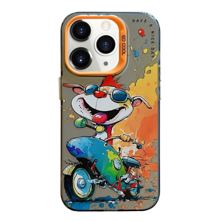 Animal Pattern Oil Painting Series PC + TPU Phone Case, For iPhone 11, For iPhone 11 Pro, For iPhone X / XS