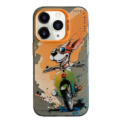 Animal Pattern Oil Painting Series PC + TPU Phone Case, For iPhone 11, For iPhone 11 Pro, For iPhone X / XS