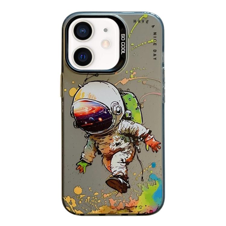 Animal Pattern Oil Painting Series PC + TPU Phone Case, For iPhone 12 Pro, For iPhone 12 mini, For iPhone 11 Pro Max