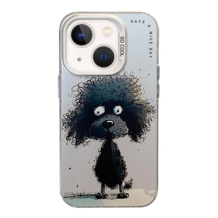 Animal Pattern Oil Painting Series PC + TPU Phone Case, For iPhone 13 mini, For iPhone 12, For iPhone 12 Pro Max
