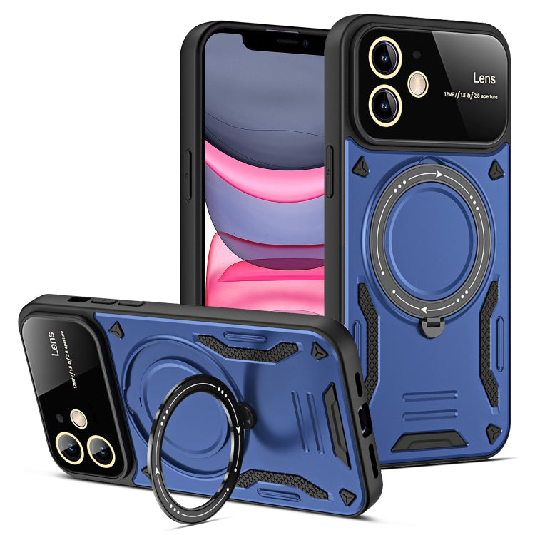 Large Window MagSafe Holder Phone Case, For iPhone 12 Pro Max, For iPhone 12 Pro, For iPhone 11 Pro Max, For iPhone 11, For iPhone 11 Pro