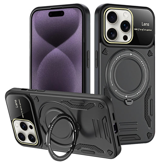 Large Window MagSafe Holder Phone Case, For iPhone 16 Pro Max, For iPhone 16 Pro, For iPhone 16 Plus, For iPhone 16, For iPhone 15 Pro Max, For iPhone 15 Pro, For iPhone 15 Plus, For iPhone 15, For iPhone 14 Plus, For iPhone 14, For iPhone 14 Pro      ...