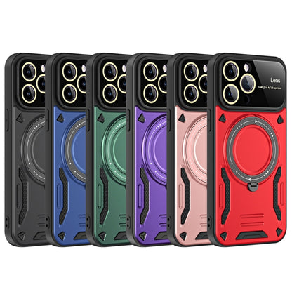 Large Window MagSafe Holder Phone Case, For iPhone 12 Pro Max, For iPhone 12 Pro, For iPhone 11 Pro Max, For iPhone 11, For iPhone 11 Pro