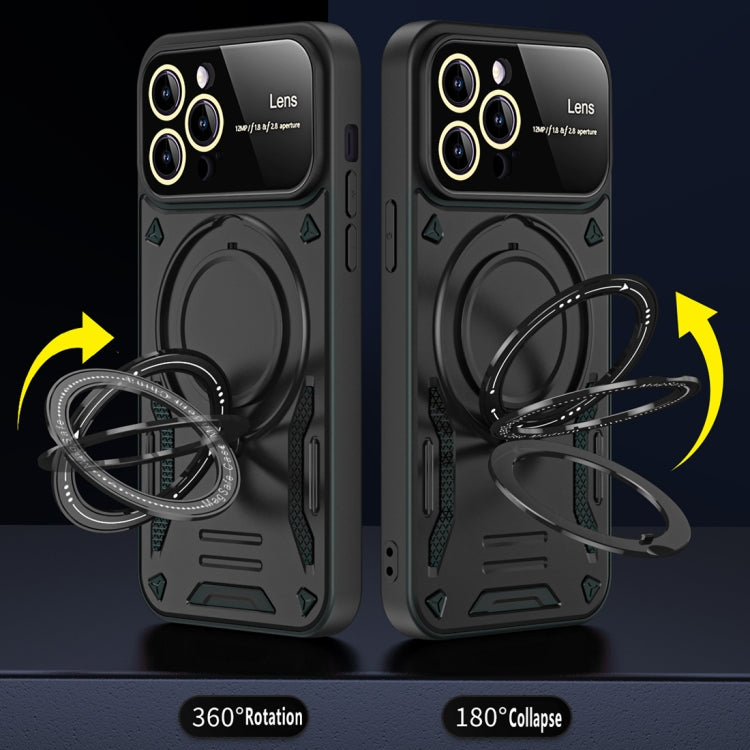 Large Window MagSafe Holder Phone Case, For iPhone 12 Pro Max, For iPhone 12 Pro, For iPhone 11 Pro Max, For iPhone 11, For iPhone 11 Pro