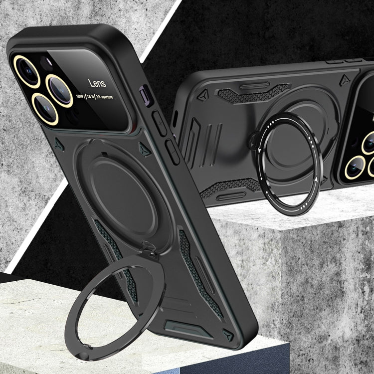 Large Window MagSafe Holder Phone Case, For iPhone 12 Pro Max, For iPhone 12 Pro, For iPhone 11 Pro Max, For iPhone 11, For iPhone 11 Pro