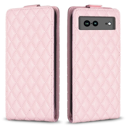 Diamond Lattice Vertical Flip Leather Phone Case, For Google Pixel 8 Pro, For Google Pixel 8, For Google Pixel 7a, For Google Pixel 7 Pro, For Google Pixel 7