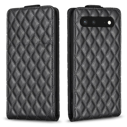 Diamond Lattice Vertical Flip Leather Phone Case, For Google Pixel 8 Pro, For Google Pixel 8, For Google Pixel 7a, For Google Pixel 7 Pro, For Google Pixel 7