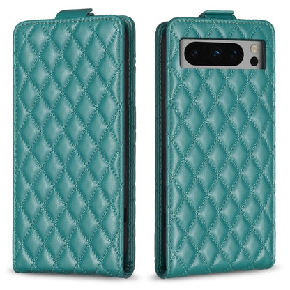 Diamond Lattice Vertical Flip Leather Phone Case, For Google Pixel 8 Pro, For Google Pixel 8, For Google Pixel 7a, For Google Pixel 7 Pro, For Google Pixel 7