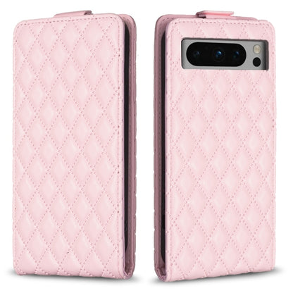 Diamond Lattice Vertical Flip Leather Phone Case, For Google Pixel 8 Pro, For Google Pixel 8, For Google Pixel 7a, For Google Pixel 7 Pro, For Google Pixel 7