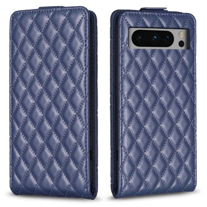Diamond Lattice Vertical Flip Leather Phone Case, For Google Pixel 8 Pro, For Google Pixel 8, For Google Pixel 7a, For Google Pixel 7 Pro, For Google Pixel 7