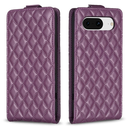 Diamond Lattice Vertical Flip Leather Phone Case, For Google Pixel 8 Pro, For Google Pixel 8, For Google Pixel 7a, For Google Pixel 7 Pro, For Google Pixel 7