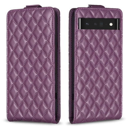Diamond Lattice Vertical Flip Leather Phone Case, For Google Pixel 8 Pro, For Google Pixel 8, For Google Pixel 7a, For Google Pixel 7 Pro, For Google Pixel 7