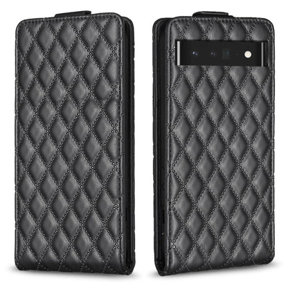 Diamond Lattice Vertical Flip Leather Phone Case, For Google Pixel 8 Pro, For Google Pixel 8, For Google Pixel 7a, For Google Pixel 7 Pro, For Google Pixel 7