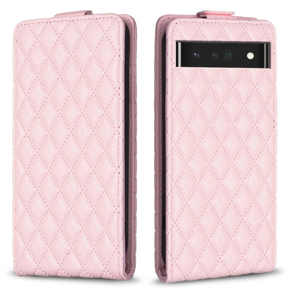 Diamond Lattice Vertical Flip Leather Phone Case, For Google Pixel 8 Pro, For Google Pixel 8, For Google Pixel 7a, For Google Pixel 7 Pro, For Google Pixel 7