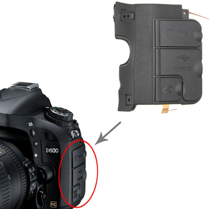 Camera USB Cover, For Nikon D610, For Nikon D600, For Nikon D800
