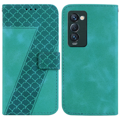 Seven-shaped Embossed Leather Phone Case, For Tecno Camon 19, For Tecno Camon 19 Neo, For Tecno Pova 3/LE7, For Tecno Camon 18i, For Tecno Spark Go 2022/Spark 8C, For Tecno Spark 8 Pro, For Tecno Pova Neo/LE6, For Tecno Pop 5 LTE/BD4                   ...
