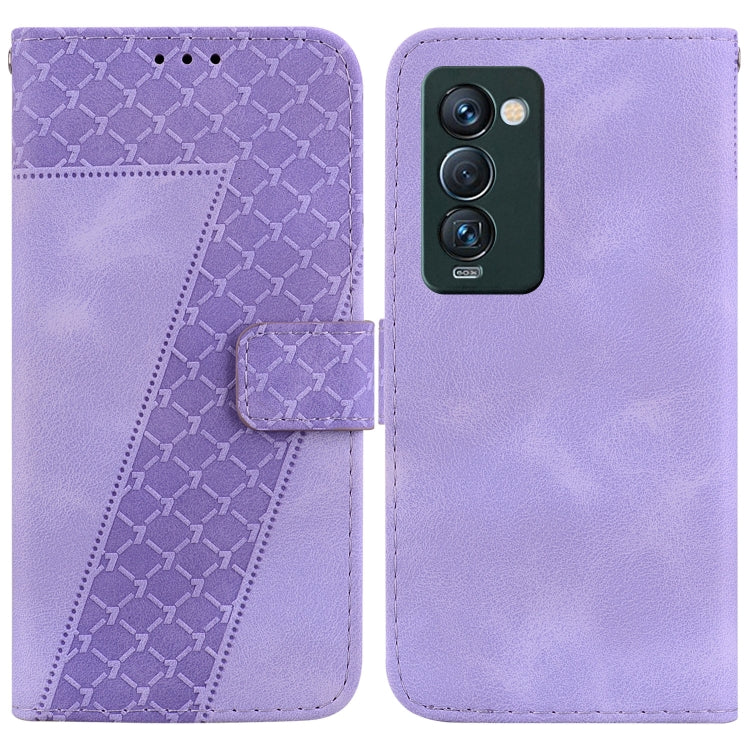 Seven-shaped Embossed Leather Phone Case, For Tecno Camon 19, For Tecno Camon 19 Neo, For Tecno Pova 3/LE7, For Tecno Camon 18i, For Tecno Spark Go 2022/Spark 8C, For Tecno Spark 8 Pro, For Tecno Pova Neo/LE6, For Tecno Pop 5 LTE/BD4                   ...