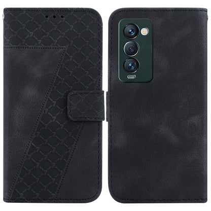 Seven-shaped Embossed Leather Phone Case, For Tecno Camon 19, For Tecno Camon 19 Neo, For Tecno Pova 3/LE7, For Tecno Camon 18i, For Tecno Spark Go 2022/Spark 8C, For Tecno Spark 8 Pro, For Tecno Pova Neo/LE6, For Tecno Pop 5 LTE/BD4                   ...