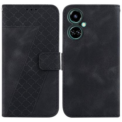 Seven-shaped Embossed Leather Phone Case, For Tecno Camon 19, For Tecno Camon 19 Neo, For Tecno Pova 3/LE7, For Tecno Camon 18i, For Tecno Spark Go 2022/Spark 8C, For Tecno Spark 8 Pro, For Tecno Pova Neo/LE6, For Tecno Pop 5 LTE/BD4                   ...