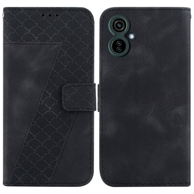 Seven-shaped Embossed Leather Phone Case, For Tecno Camon 19, For Tecno Camon 19 Neo, For Tecno Pova 3/LE7, For Tecno Camon 18i, For Tecno Spark Go 2022/Spark 8C, For Tecno Spark 8 Pro, For Tecno Pova Neo/LE6, For Tecno Pop 5 LTE/BD4                   ...