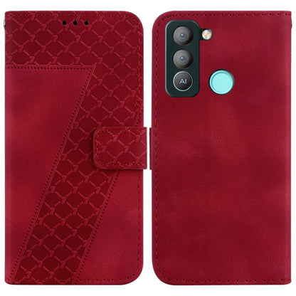 Seven-shaped Embossed Leather Phone Case, For Tecno Camon 19, For Tecno Camon 19 Neo, For Tecno Pova 3/LE7, For Tecno Camon 18i, For Tecno Spark Go 2022/Spark 8C, For Tecno Spark 8 Pro, For Tecno Pova Neo/LE6, For Tecno Pop 5 LTE/BD4                   ...