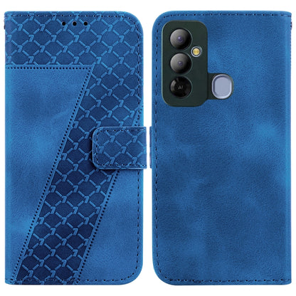 Seven-shaped Embossed Leather Phone Case, For Tecno Pova 5 Pro, For Tecno Pova Neo 3, For Tecno Pova 5, For Tecno Camon 20 Premier 5G, For Tecno Camon 20 Pro 5G, For Tecno Camon 20 Pro 4G/Camon 20, For Tecno Spark 10 5G, For Tecno Spark 10 4G/Spark 10C...