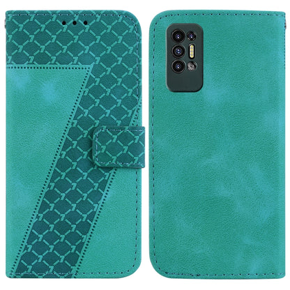 Seven-shaped Embossed Leather Phone Case, For Tecno Camon 19, For Tecno Camon 19 Neo, For Tecno Pova 3/LE7, For Tecno Camon 18i, For Tecno Spark Go 2022/Spark 8C, For Tecno Spark 8 Pro, For Tecno Pova Neo/LE6, For Tecno Pop 5 LTE/BD4                   ...