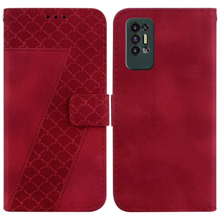 Seven-shaped Embossed Leather Phone Case, For Tecno Camon 19, For Tecno Camon 19 Neo, For Tecno Pova 3/LE7, For Tecno Camon 18i, For Tecno Spark Go 2022/Spark 8C, For Tecno Spark 8 Pro, For Tecno Pova Neo/LE6, For Tecno Pop 5 LTE/BD4                   ...