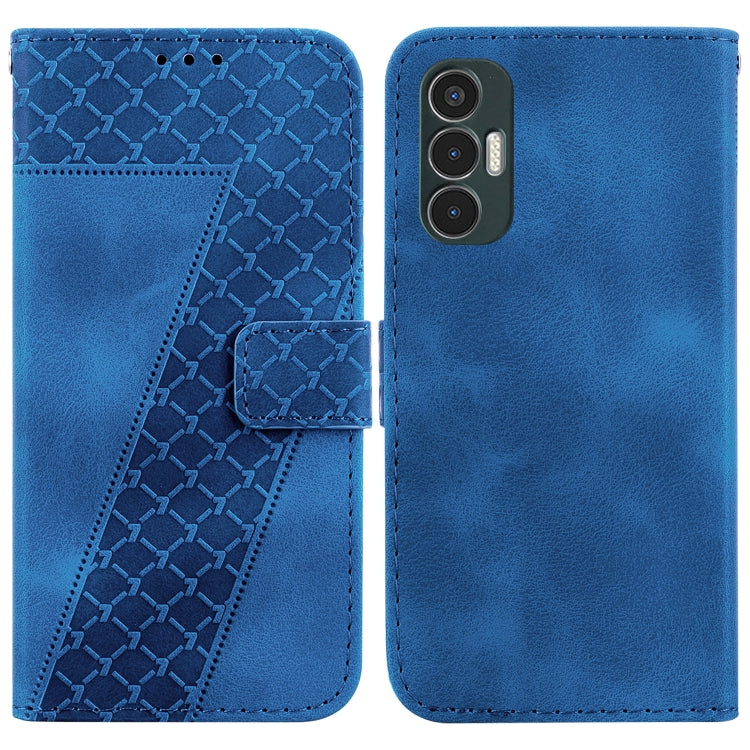 Seven-shaped Embossed Leather Phone Case, For Tecno Camon 19, For Tecno Camon 19 Neo, For Tecno Pova 3/LE7, For Tecno Camon 18i, For Tecno Spark Go 2022/Spark 8C, For Tecno Spark 8 Pro, For Tecno Pova Neo/LE6, For Tecno Pop 5 LTE/BD4                   ...