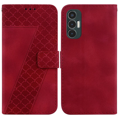 Seven-shaped Embossed Leather Phone Case, For Tecno Camon 19, For Tecno Camon 19 Neo, For Tecno Pova 3/LE7, For Tecno Camon 18i, For Tecno Spark Go 2022/Spark 8C, For Tecno Spark 8 Pro, For Tecno Pova Neo/LE6, For Tecno Pop 5 LTE/BD4                   ...