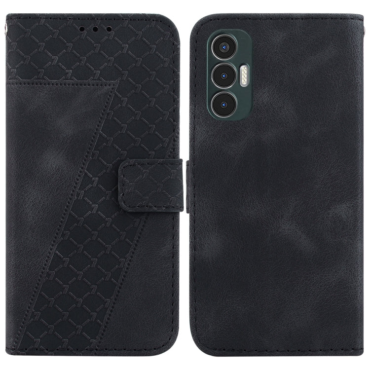 Seven-shaped Embossed Leather Phone Case, For Tecno Camon 19, For Tecno Camon 19 Neo, For Tecno Pova 3/LE7, For Tecno Camon 18i, For Tecno Spark Go 2022/Spark 8C, For Tecno Spark 8 Pro, For Tecno Pova Neo/LE6, For Tecno Pop 5 LTE/BD4                   ...