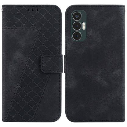 Seven-shaped Embossed Leather Phone Case, For Tecno Camon 19, For Tecno Camon 19 Neo, For Tecno Pova 3/LE7, For Tecno Camon 18i, For Tecno Spark Go 2022/Spark 8C, For Tecno Spark 8 Pro, For Tecno Pova Neo/LE6, For Tecno Pop 5 LTE/BD4                   ...